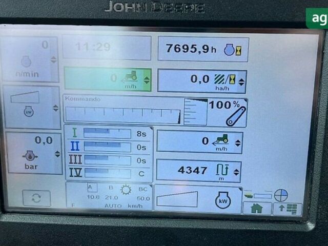Джон Дир 6190 Р, объемом двигателя 0 л и пробегом 0 тыс. км за 109640 $, фото 13 на Automoto.ua