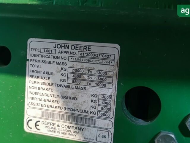Джон Дір 6195 R DirectDrive, об'ємом двигуна 0 л та пробігом 0 тис. км за 112151 $, фото 1 на Automoto.ua
