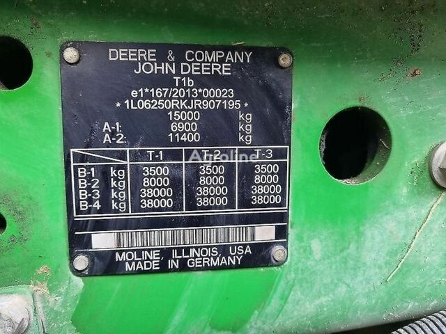 Джон Дир 6250R, объемом двигателя 0 л и пробегом 0 тыс. км за 104598 $, фото 12 на Automoto.ua