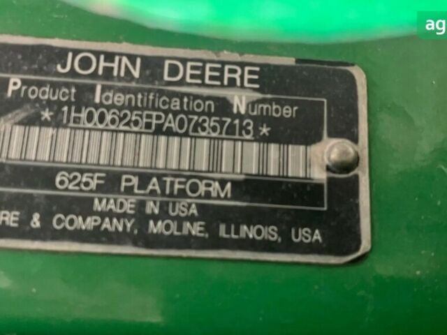 Джон Дир 625ф, объемом двигателя 0 л и пробегом 0 тыс. км за 30500 $, фото 5 на Automoto.ua
