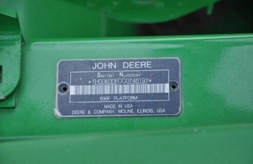 Зеленый Джон Дир 630F HydraFlex, объемом двигателя 0 л и пробегом 0 тыс. км за 23270 $, фото 21 на Automoto.ua