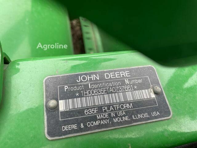 Зеленый Джон Дир 635ф, объемом двигателя 0 л и пробегом 0 тыс. км за 18616 $, фото 6 на Automoto.ua