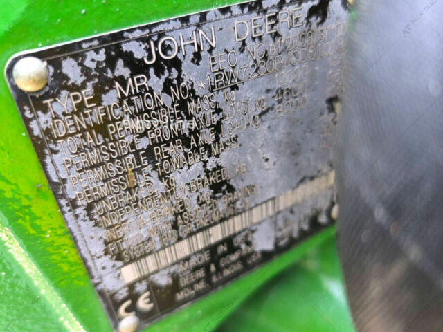 Джон Дир 7230Р, объемом двигателя 0 л и пробегом 0 тыс. км за 5377326 $, фото 18 на Automoto.ua