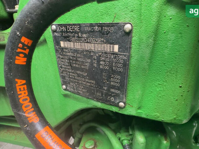 Джон Дир 7310R, объемом двигателя 0 л и пробегом 0 тыс. км за 173293 $, фото 3 на Automoto.ua
