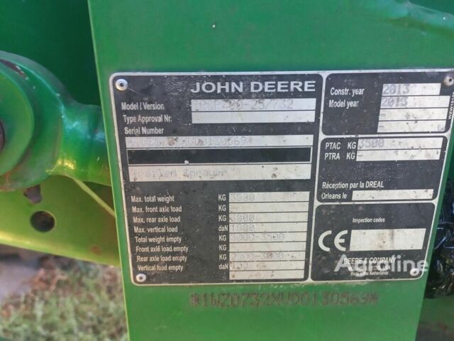 Джон Дир 732, объемом двигателя 0 л и пробегом 0 тыс. км за 26744 $, фото 3 на Automoto.ua