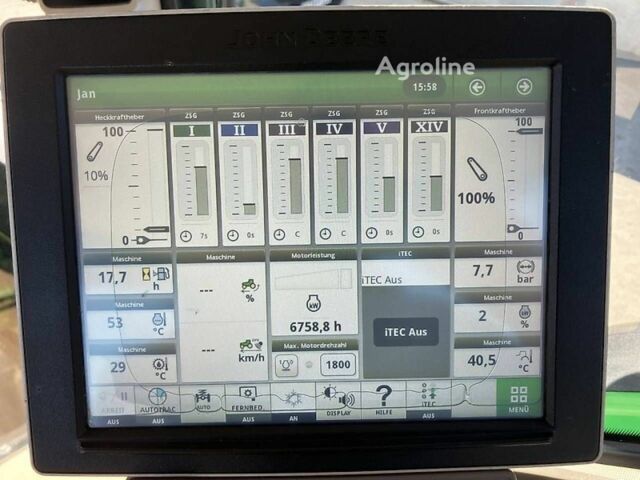 Зеленый Джон Дир 8320Р, объемом двигателя 0 л и пробегом 0 тыс. км за 157647 $, фото 9 на Automoto.ua