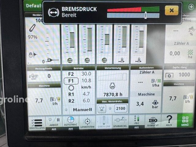 Зеленый Джон Дир 8345 Р, объемом двигателя 0 л и пробегом 0 тыс. км за 204356 $, фото 12 на Automoto.ua