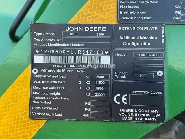 Джон Дір 8500, об'ємом двигуна 0 л та пробігом 0 тис. км за 139410 $, фото 8 на Automoto.ua