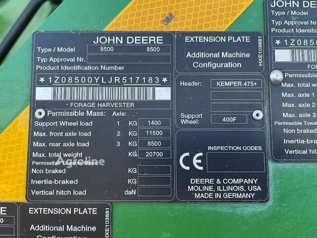 Джон Дір 8500, об'ємом двигуна 0 л та пробігом 0 тис. км за 139410 $, фото 10 на Automoto.ua