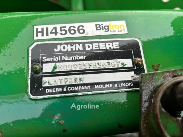 Джон Дір 925F, об'ємом двигуна 0 л та пробігом 0 тис. км за 18151 $, фото 12 на Automoto.ua