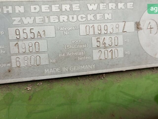 Джон Дир 955 1980 в Кропивницком (Кировограде) на Automoto.ua Джон Дир 955, объемом двигателя 5.39 л и пробегом 0 тыс. км за 10100 $, фото 3 на Automoto.ua