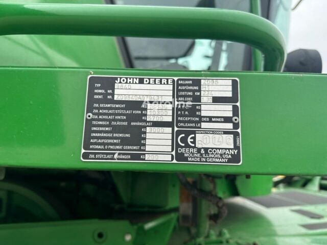 Зеленый Джон Дир 9640i WTS, объемом двигателя 0 л и пробегом 0 тыс. км за 87226 $, фото 11 на Automoto.ua
