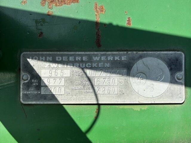 Зелений Джон Дір 965, об'ємом двигуна 6 л та пробігом 350 тис. км за 23000 $, фото 6 на Automoto.ua