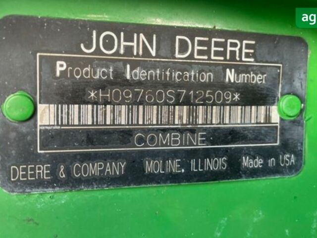 Джон Дір 9760 STS, об'ємом двигуна 0 л та пробігом 0 тис. км за 90000 $, фото 1 на Automoto.ua