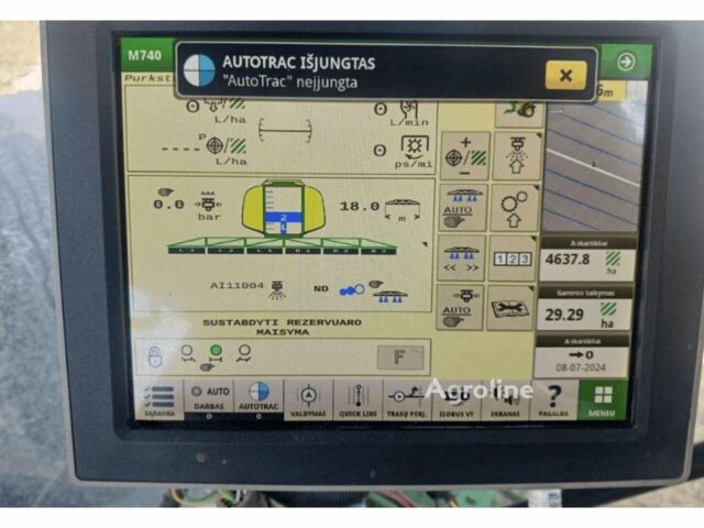 Зелений Джон Дір М740, об'ємом двигуна 0 л та пробігом 0 тис. км за 35429 $, фото 6 на Automoto.ua