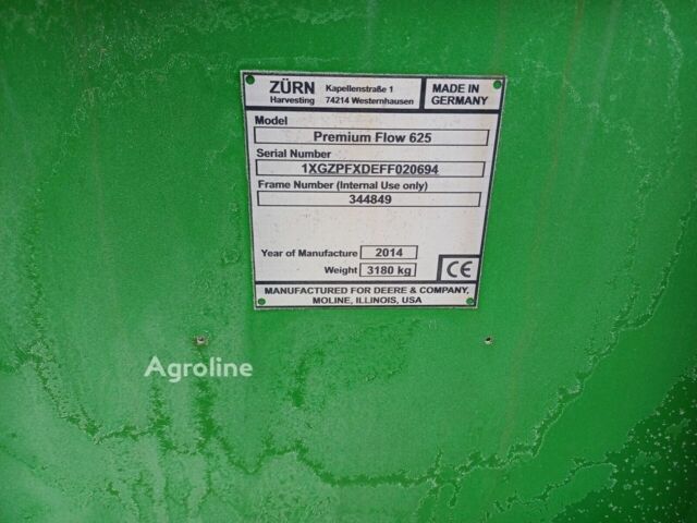 Джон Дир С 670, объемом двигателя 0 л и пробегом 0 тыс. км за 271125 $, фото 8 на Automoto.ua