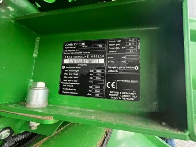 Зеленый Джон Дир Т 660, объемом двигателя 0 л и пробегом 0 тыс. км за 208558 $, фото 8 на Automoto.ua