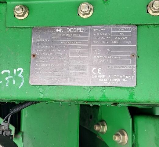 Джон Дір Другая, об'ємом двигуна 12.5 л та пробігом 0 тис. км за 80452 $, фото 6 на Automoto.ua