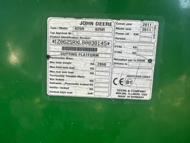 Джон Дір Другая, об'ємом двигуна 0 л та пробігом 4 тис. км за 65000 $, фото 18 на Automoto.ua