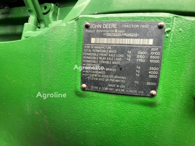 Джон Дир Другая, объемом двигателя 0 л и пробегом 0 тыс. км за 119790 $, фото 14 на Automoto.ua