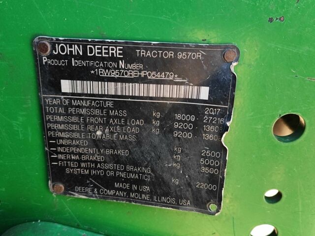 Джон Дир Другая, объемом двигателя 0 л и пробегом 0 тыс. км за 283688 $, фото 7 на Automoto.ua