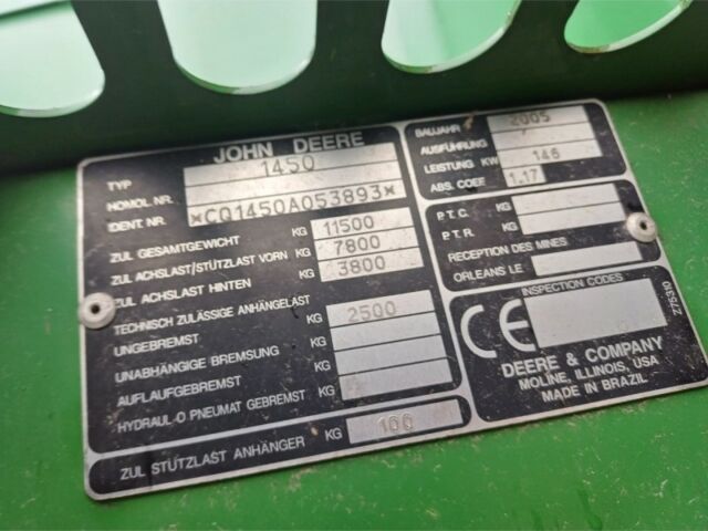 Джон Дир Другая, объемом двигателя 0 л и пробегом 0 тыс. км за 44319 $, фото 11 на Automoto.ua