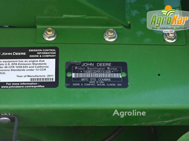 Джон Дир Другая, объемом двигателя 0 л и пробегом 0 тыс. км за 136162 $, фото 25 на Automoto.ua