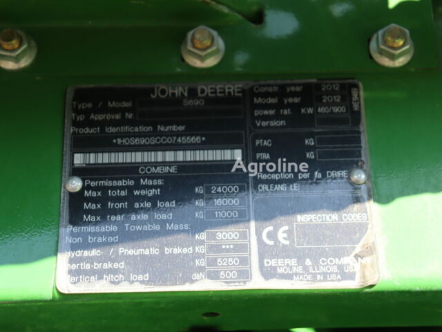 Джон Дир Другая, объемом двигателя 0 л и пробегом 0 тыс. км за 180266 $, фото 14 на Automoto.ua