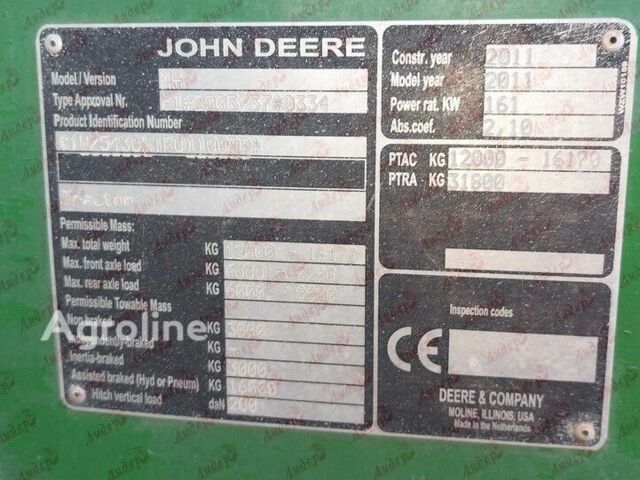 Джон Дір Другая 2025 у Дніпро (Дніпропетровську) на Automoto.ua Зелений Джон Дір Другая, об'ємом двигуна 0 л та пробігом 0 тис. км за 118272 $, фото 4 на Automoto.ua