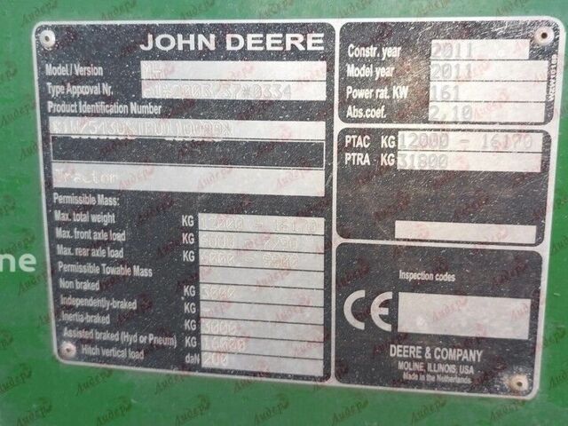 Зелений Джон Дір Другая, об'ємом двигуна 0 л та пробігом 0 тис. км за 141745 $, фото 4 на Automoto.ua