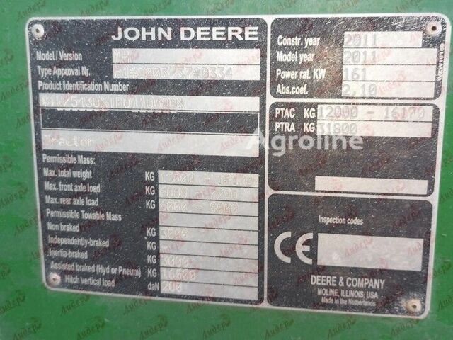 Зелений Джон Дір Другая, об'ємом двигуна 0 л та пробігом 0 тис. км за 118372 $, фото 5 на Automoto.ua