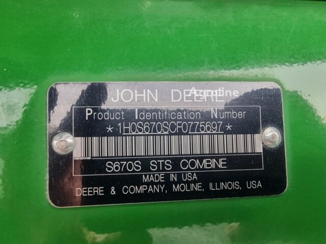Зелений Джон Дір Другая, об'ємом двигуна 0 л та пробігом 0 тис. км за 180266 $, фото 17 на Automoto.ua