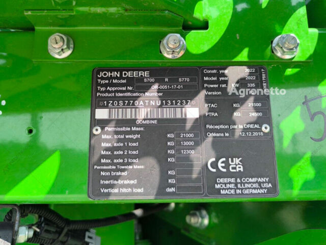 Зеленый Джон Дир Другая, объемом двигателя 0 л и пробегом 0 тыс. км за 16924424 $, фото 26 на Automoto.ua