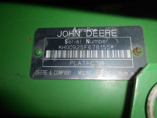 Зелений Джон Дір Другая, об'ємом двигуна 0 л та пробігом 0 тис. км за 16864 $, фото 9 на Automoto.ua