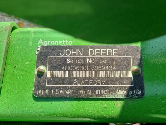 Джон Дир F630 Hydra Flex, объемом двигателя 0 л и пробегом 0 тыс. км за 23265 $, фото 7 на Automoto.ua