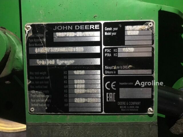 Джон Дір M732i 2022 у Белой Церкве на Automoto.ua Джон Дір M732i, об'ємом двигуна 0 л та пробігом 0 тис. км за 44258 $, фото 6 на Automoto.ua