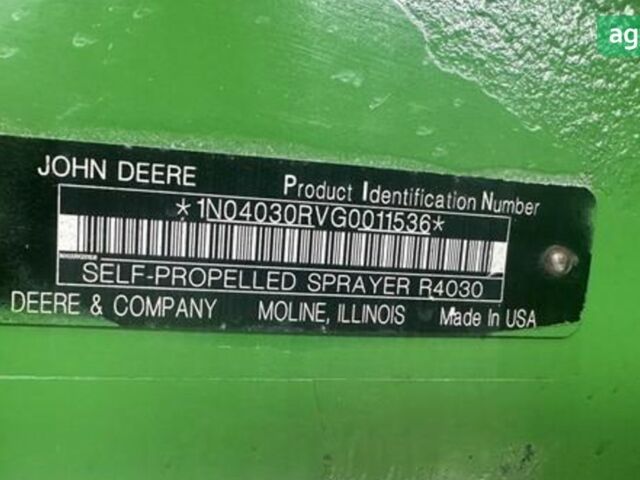 Джон Дир R4030, объемом двигателя 0 л и пробегом 0 тыс. км за 170000 $, фото 19 на Automoto.ua