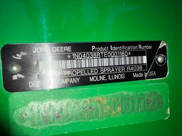 Зеленый Джон Дир R4038, объемом двигателя 0 л и пробегом 0 тыс. км за 180229 $, фото 42 на Automoto.ua