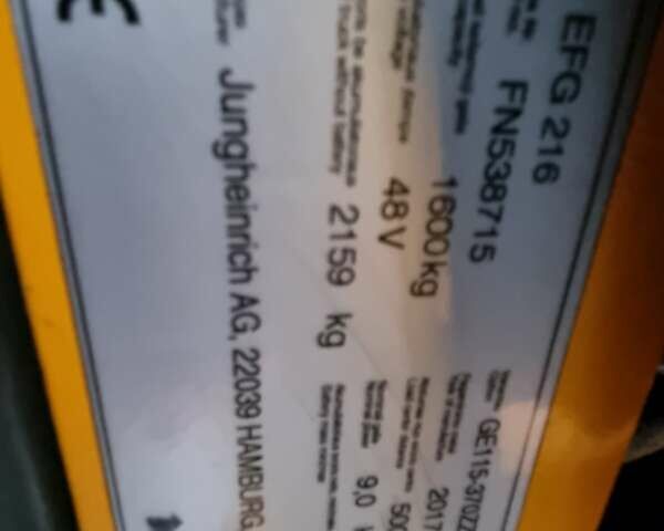 Юнгхайнріх ЕФГ, об'ємом двигуна 0 л та пробігом 12 тис. км за 9500 $, фото 10 на Automoto.ua