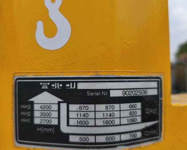 Жовтий Юнгхайнріх ЕДжейЦ, об'ємом двигуна 0 л та пробігом 2 тис. км за 4155 $, фото 8 на Automoto.ua