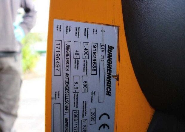 Юнгхайнрих ETV214, объемом двигателя 0 л и пробегом 0 тыс. км за 9158 $, фото 2 на Automoto.ua