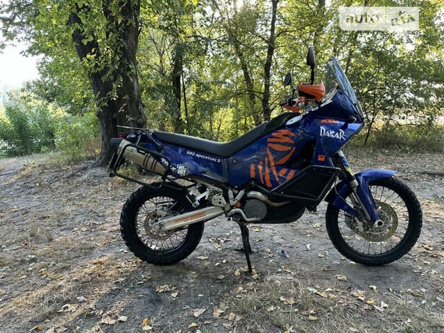 Синий КТМ 990 Adventure, объемом двигателя 1 л и пробегом 101 тыс. км за 7900 $, фото 5 на Automoto.ua