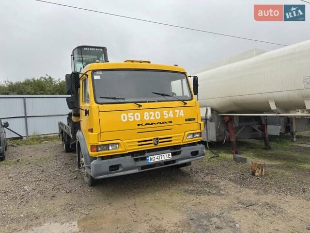 Жовтий КамАЗ 4308, об'ємом двигуна 5.9 л та пробігом 190 тис. км за 6500 $, фото 5 на Automoto.ua
