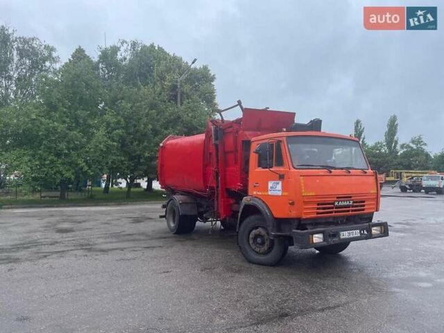 Оранжевый КамАЗ 43253, объемом двигателя 10.8 л и пробегом 404 тыс. км за 16646 $, фото 2 на Automoto.ua