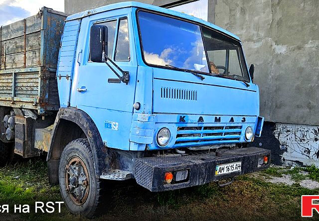 Синий КамАЗ 5320, объемом двигателя 10.9 л и пробегом 180 тыс. км за 6000 $, фото 1 на Automoto.ua