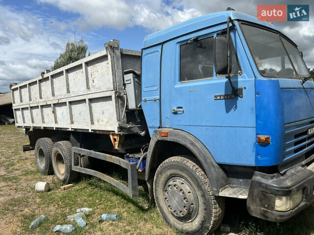 Синий КамАЗ 53215, объемом двигателя 10.85 л и пробегом 115 тыс. км за 11000 $, фото 1 на Automoto.ua