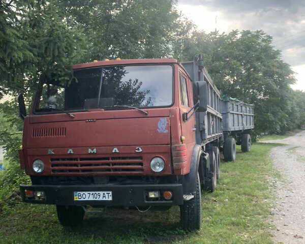 Красный КамАЗ 55102, объемом двигателя 10.85 л и пробегом 100 тыс. км за 8300 $, фото 4 на Automoto.ua