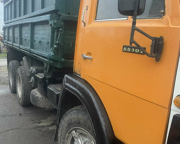 Желтый КамАЗ 55102, объемом двигателя 0 л и пробегом 380 тыс. км за 8000 $, фото 4 на Automoto.ua