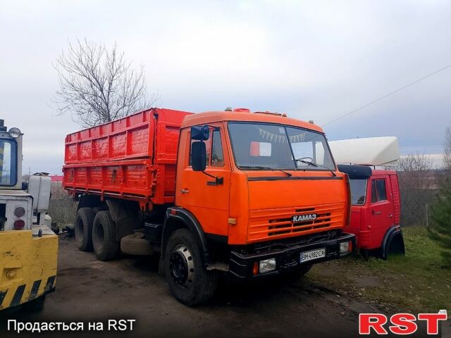 Желтый КамАЗ 55102, объемом двигателя 10.8 л и пробегом 160 тыс. км за 8300 $, фото 1 на Automoto.ua