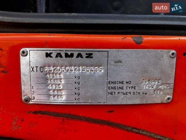 Помаранчевий КамАЗ 55102, об'ємом двигуна 10.86 л та пробігом 100 тис. км за 14000 $, фото 7 на Automoto.ua